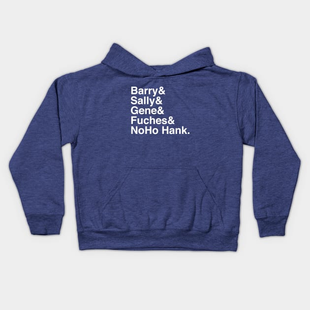 Barry Ampersand Kids Hoodie by JCMedia